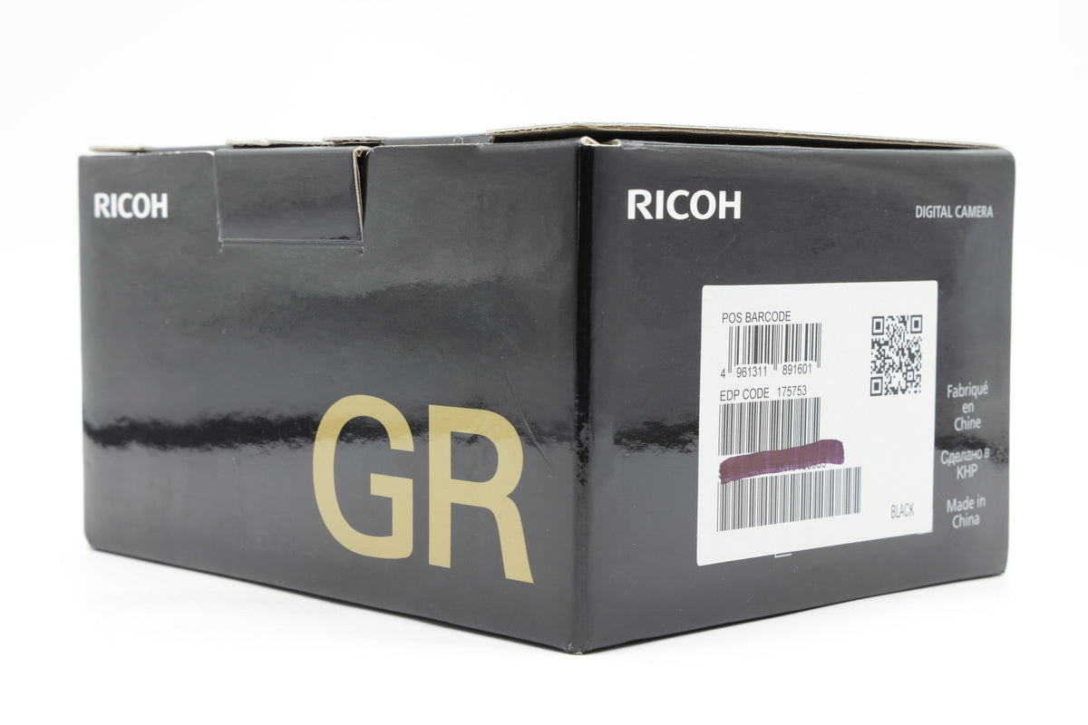 Ricoh GR 16.2MP Compact Camera - Near Mint Minus - SC: 1570