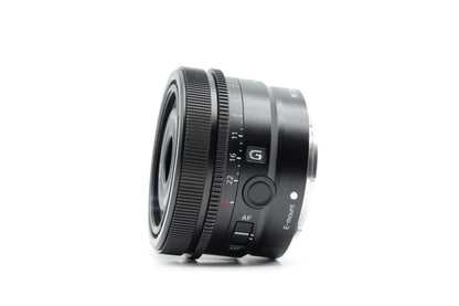 Sony FE 40mm F2.5 G Lens - Excellent Plus