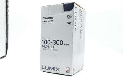 Panasonic LUMIX G Vario 100-300mm F4-5.6 II POWER O.I.S. Lens - Excellent Plus