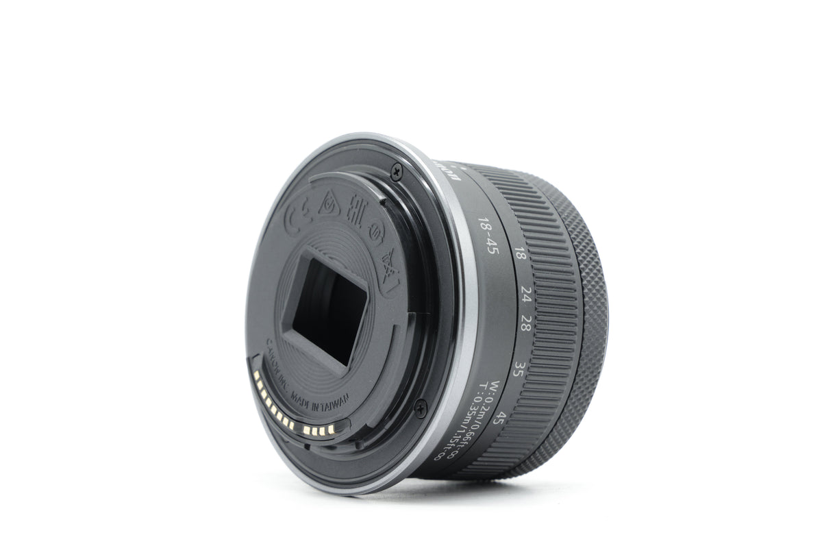 Canon RF-S 18-45mm F4.5-6.3 IS STM Lens - Excellent Plus