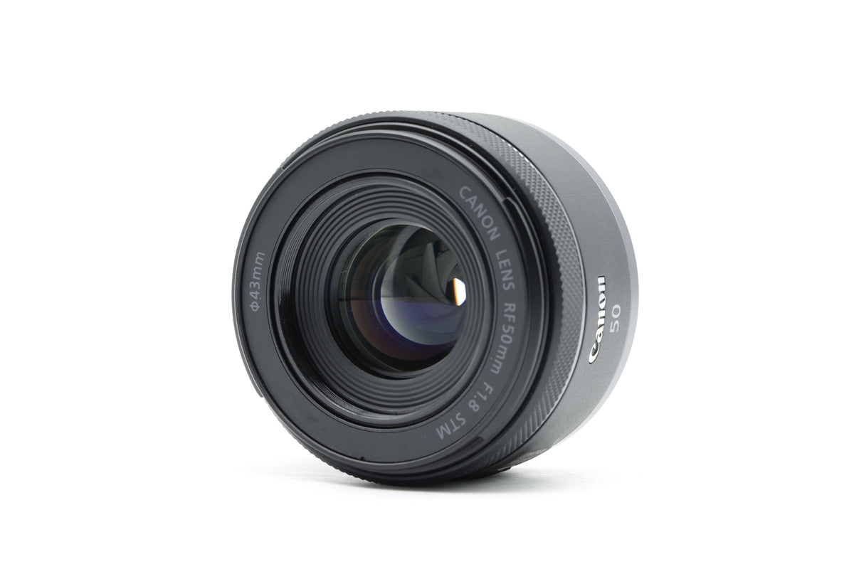 Canon RF 50mm F1.8 STM Lens - Near Mint Minus