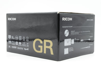 Ricoh GR 16.2MP Compact Camera - Near Mint Minus - SC: 1570