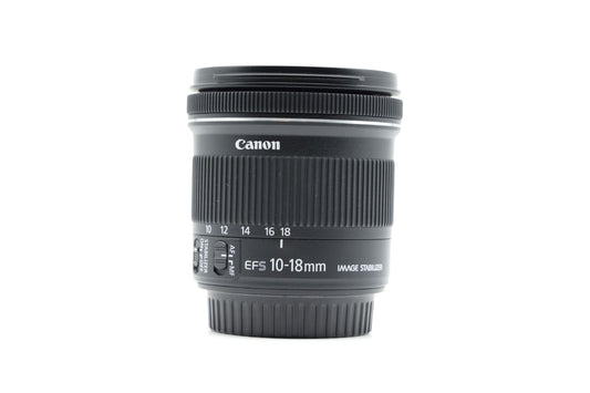 Canon EF-S 10-18mm F/4.5-5.6 IS STM Lens - Excellent Plus