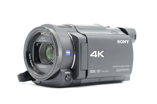 Sony FDR-AX33 4K Handycam Camcorder - Excellent Plus