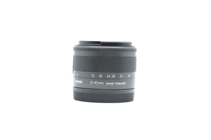 Canon EF-M 15-45mm f/3.5-6.3 IS STM Lens