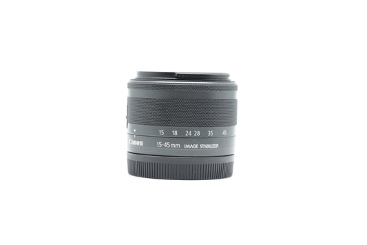 Canon EF-M 15-45mm f/3.5-6.3 IS STM Lens