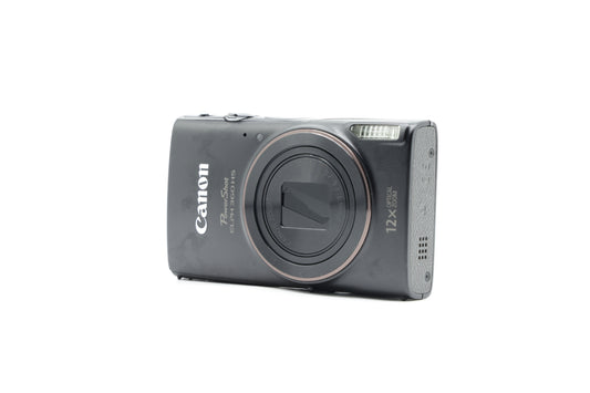 Canon PowerShot ELPH 360 Digital Camera Black  - Excellent