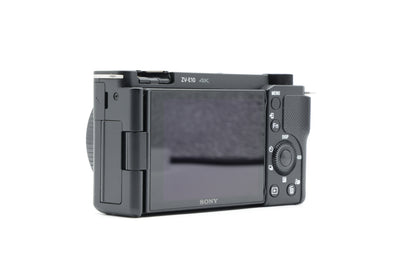 Sony Alpha ZV-E10 25MP Mirrorless Camera Body Only – Excellent - SC: 131
