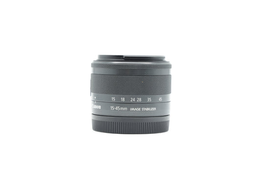 Canon EF-M 15-45mm f/3.5-6.3 IS STM Lens - Excellent