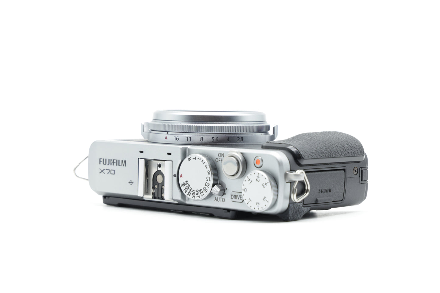 Fuji Fujifilm X70 16.3MP Compact Digital Camera Silver - Excellent Plus