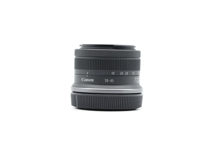 Canon RF-S 18-45mm f/4.5-6.3 IS STM Lens - Excellent Plus