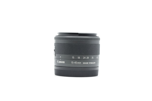 Canon EF-M 15-45mm f/3.5-6.3 IS STM Lens - Excellent