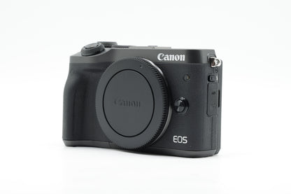 Canon EOS M6 24.2MP Mirrorless Digital Camera Body - Near Mint