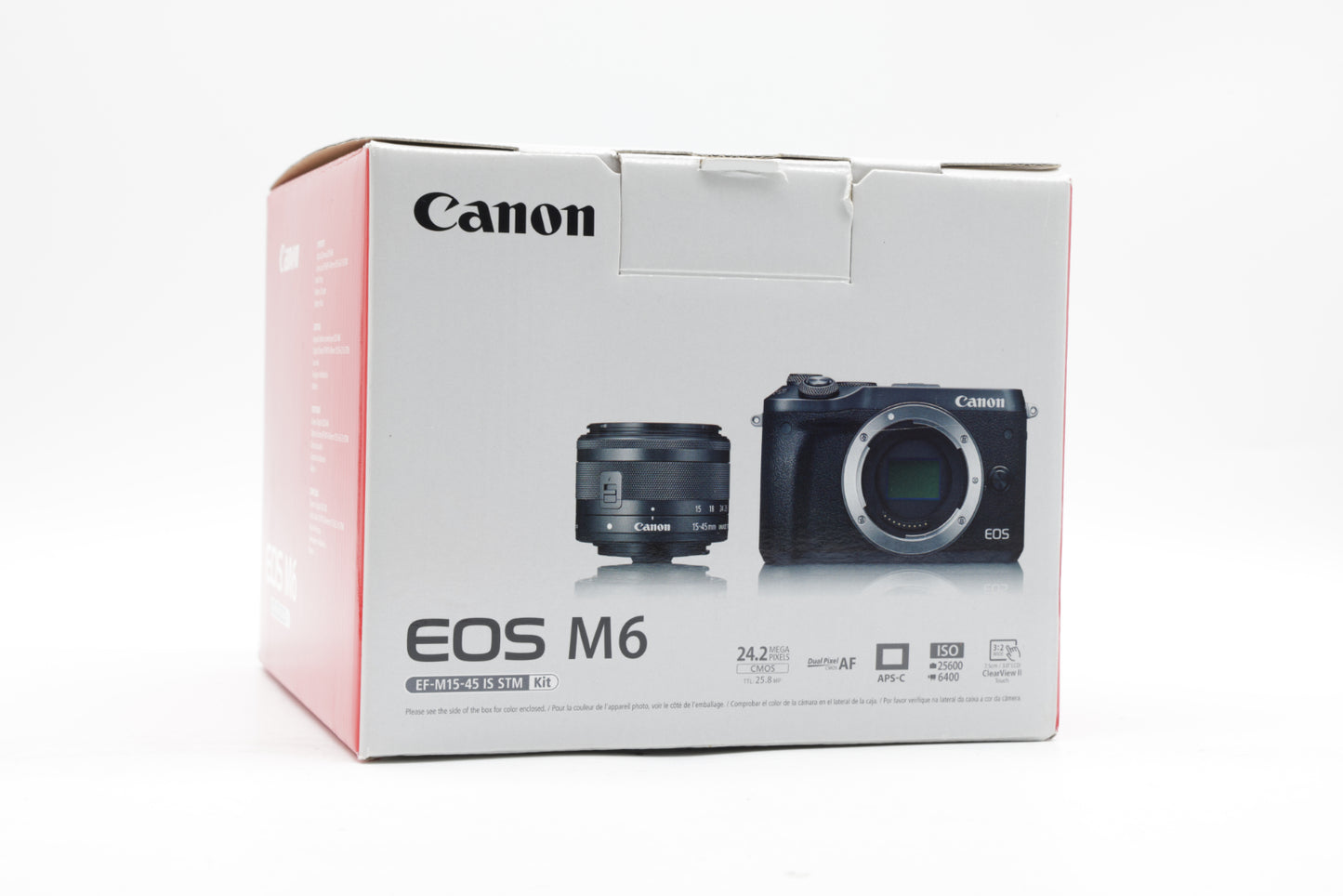 Canon EOS M6 24.2MP Mirrorless Digital Camera Body - Near Mint