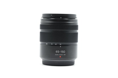 Panasonic Lumix G Vario 45-150mm f/4-5.6 ASPH Mega O.I.S. Lens - Near Mint Minus