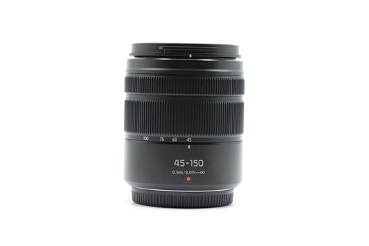 Panasonic Lumix G Vario 45-150mm f/4-5.6 ASPH Mega O.I.S. Lens - Near Mint Minus