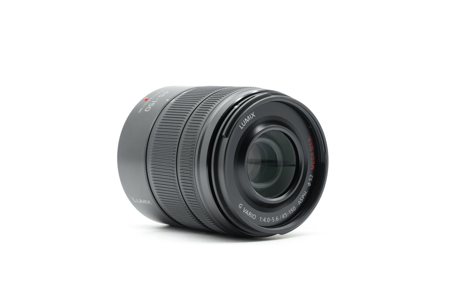 Panasonic Lumix G Vario 45-150mm f/4-5.6 ASPH Mega O.I.S. Lens - Near Mint Minus