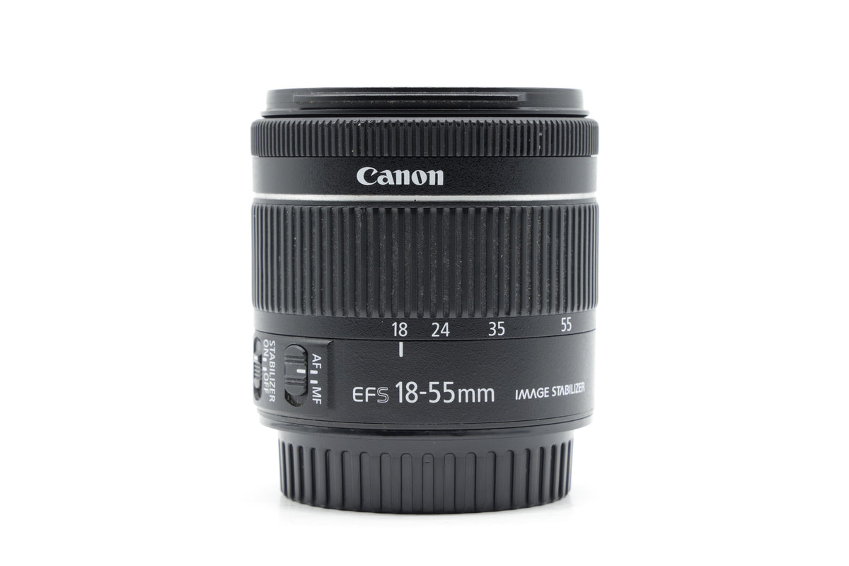Canon EF-S 18-55mm f/4-5.6 IS STM Lens - Excellent