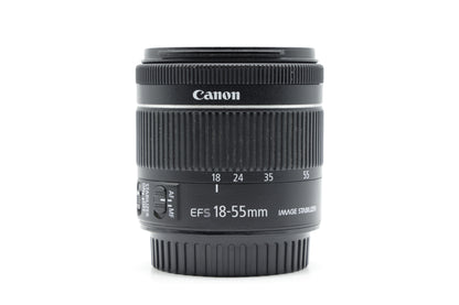 Canon EF-S 18-55mm f/4-5.6 IS STM Lens - Excellent