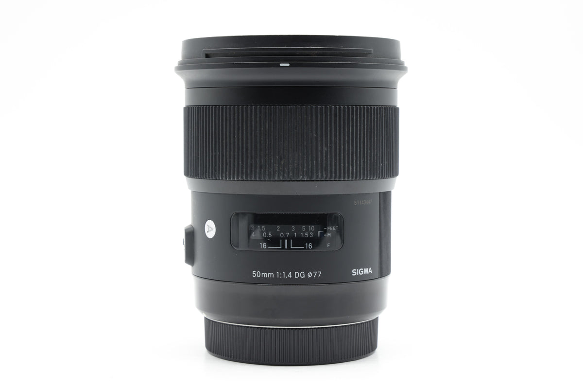 Sigma 50mm F1.4 DG HSM Art Lens Canon EF Fit - Good