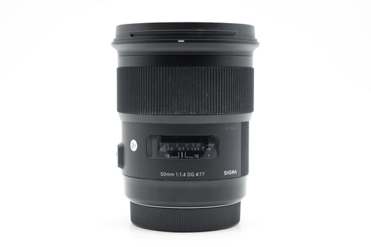 Sigma 50mm F1.4 DG HSM Art Lens Canon EF Fit - Good