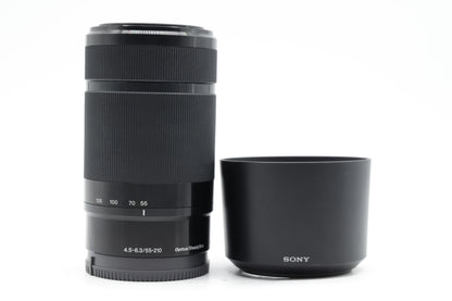 Sony E 55-210mm F4.5-6.3 OSS Lens - Excellent Plus