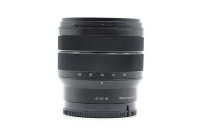 Sony E 10-18mm F4 OSS Lens - Excellent