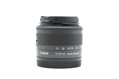 Canon EF-M 15-45mm f/3.5-6.3 IS STM Lens - Excellent Plus