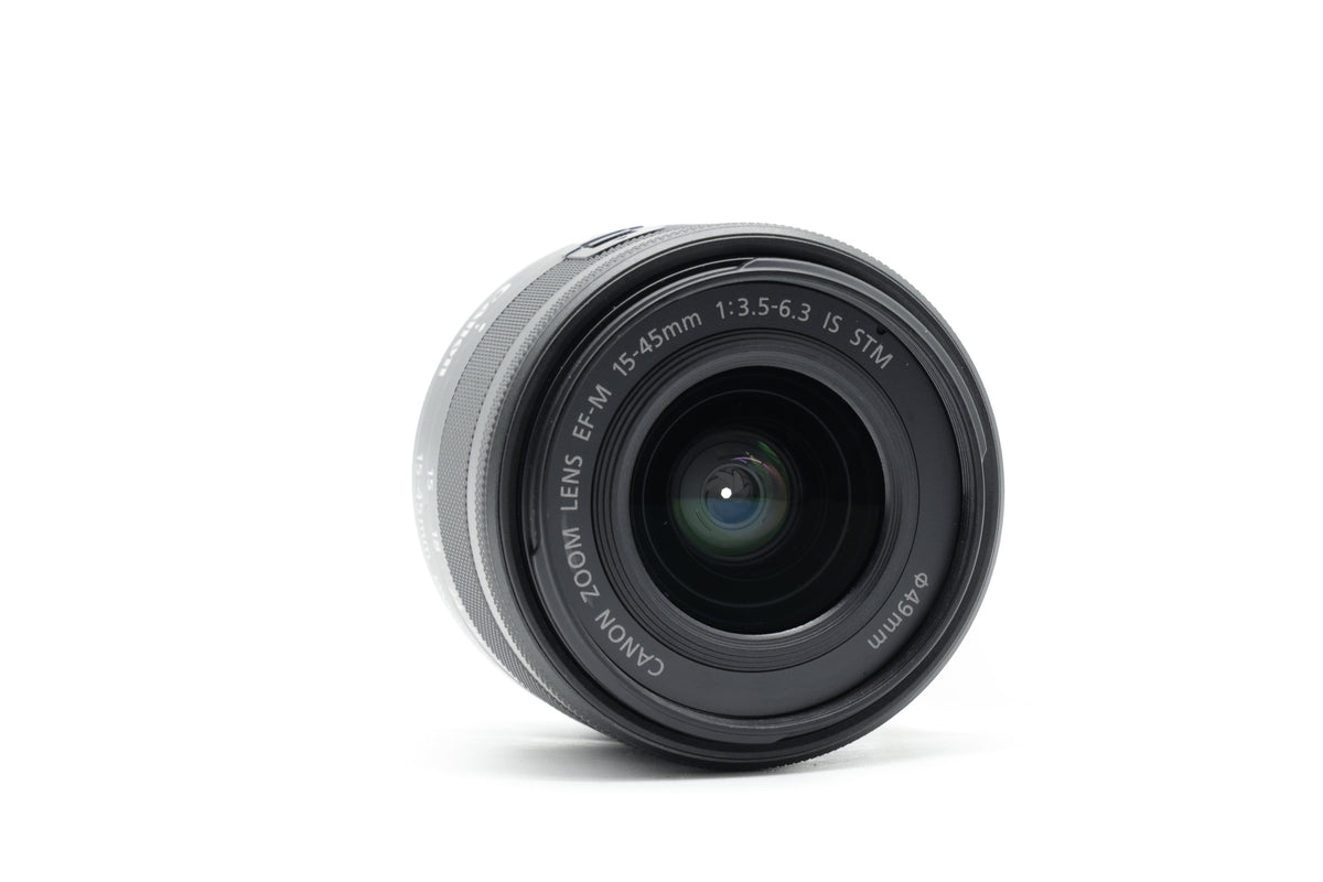 Canon EF-M 15-45mm f/3.5-6.3 IS STM Lens - Excellent Plus