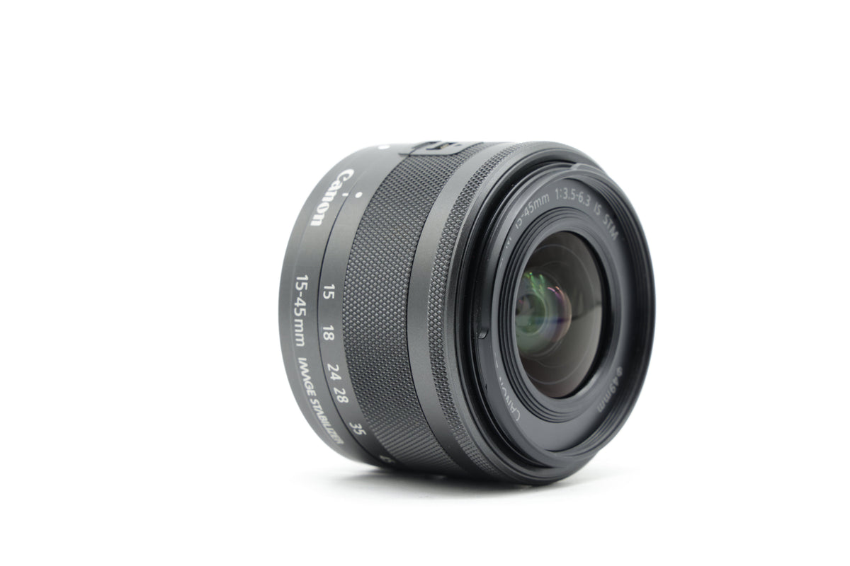 Canon EF-M 15-45mm f/3.5-6.3 IS STM Lens - Excellent Plus
