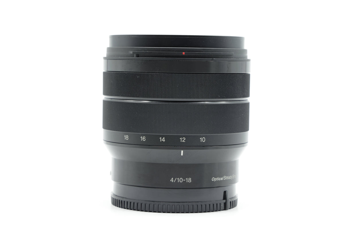 Sony E 10-18mm F4 OSS Lens - Excellent Plus