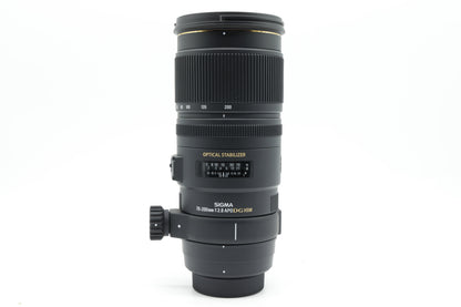 Sigma 70-200mm F2.8 EX DG APO HSM Lens - Excellent Plus