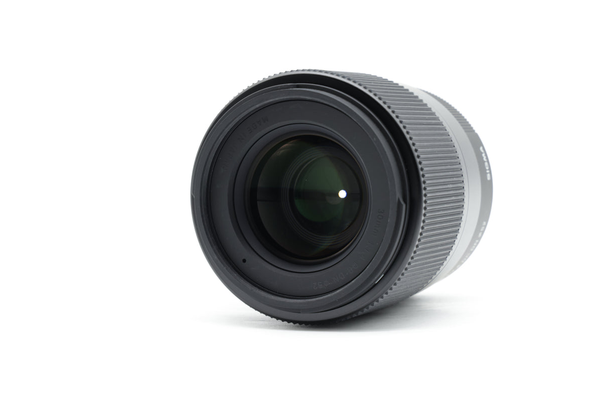 Sigma 30mm F1.4 DC DN Contemporary Lens Sony E Fit - Excellent
