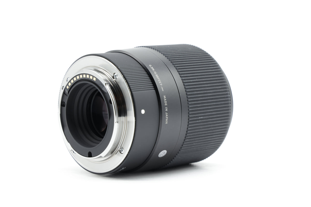 Sigma 30mm F1.4 DC DN Contemporary Lens Sony E Fit - Excellent