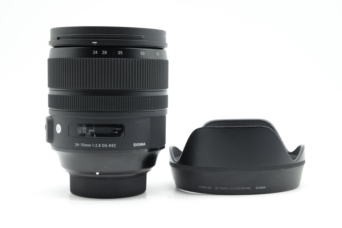 Sigma 24-70mm F2.8 DG OS HSM Art Lens Nikon F Fit - Excellent Plus