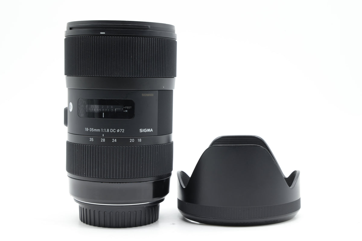 Sigma 18-35mm F1.8 DC HSM Art Lens Canon EF Fit - Excellent