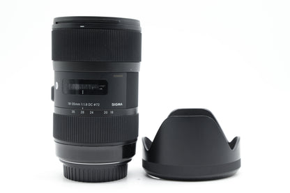 Sigma 18-35mm F1.8 DC HSM Art Lens Canon EF Fit - Excellent