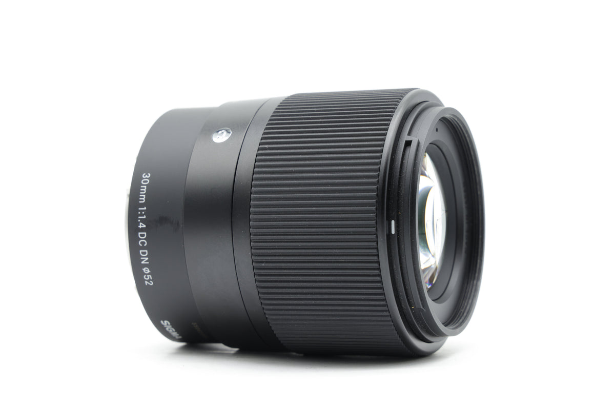 Sigma 30mm F1.4 DC DN Contemporary Lens Sony E Fit - Excellent Plus