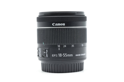 Canon EF-S 18-55mm f/4-5.6 IS STM Lens - Excellent