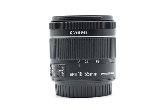 Canon EF-S 18-55mm f/4-5.6 IS STM Lens - Excellent