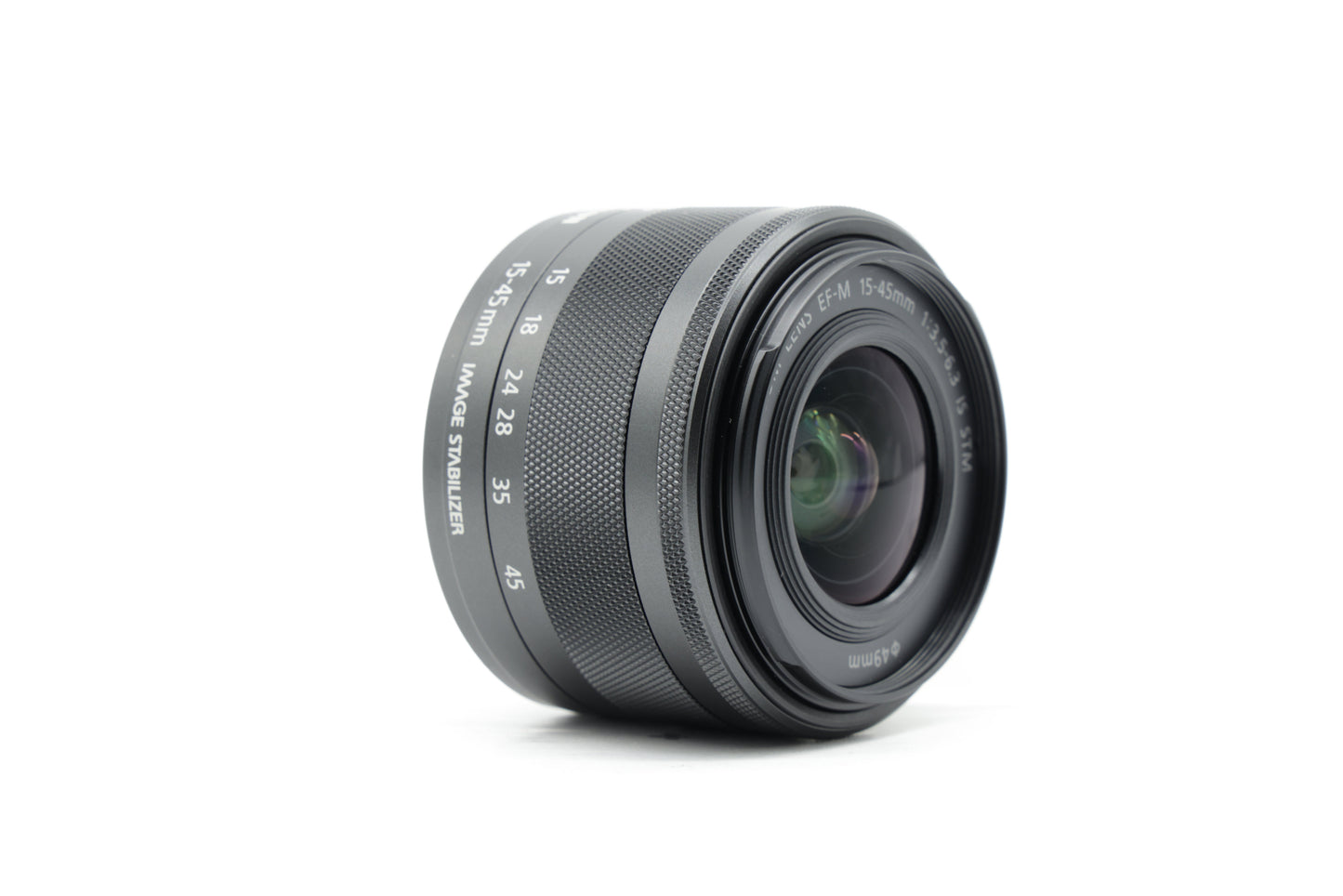 Canon EF-M 15-45mm f/3.5-6.3 IS STM Lens - Near Mint Minus