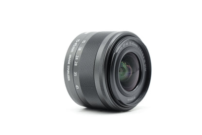 Canon EF-M 15-45mm f/3.5-6.3 IS STM Lens - Near Mint Minus