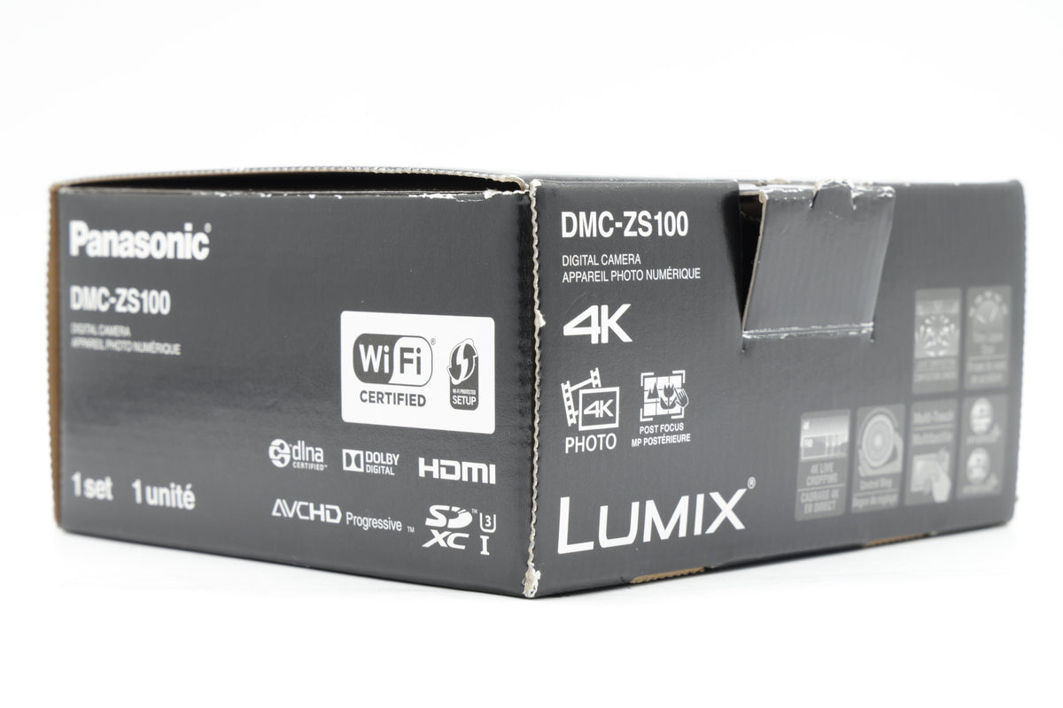 Panasonic Lumix ZS100 Compact Camera - Near Mint Minus