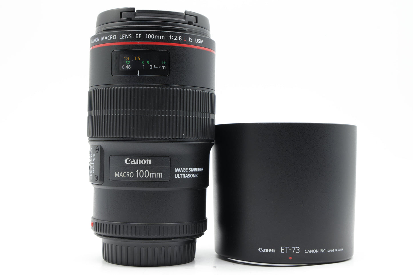 Canon EF 100mm f/2.8L Macro IS USM Lens - Excellent Plus