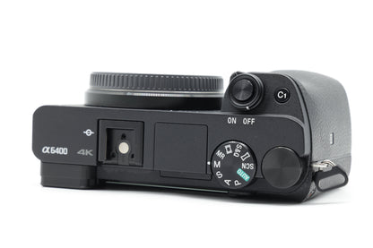 Sony Alpha 6400 Camera Body Only - Excellent Plus - SC: 1696