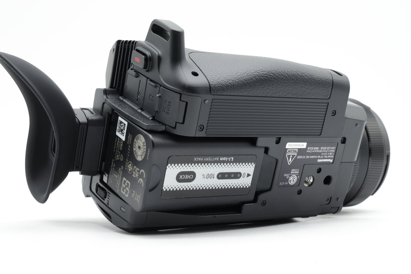 Panasonic HC-X1600 Camcorder - Near Mint Minus