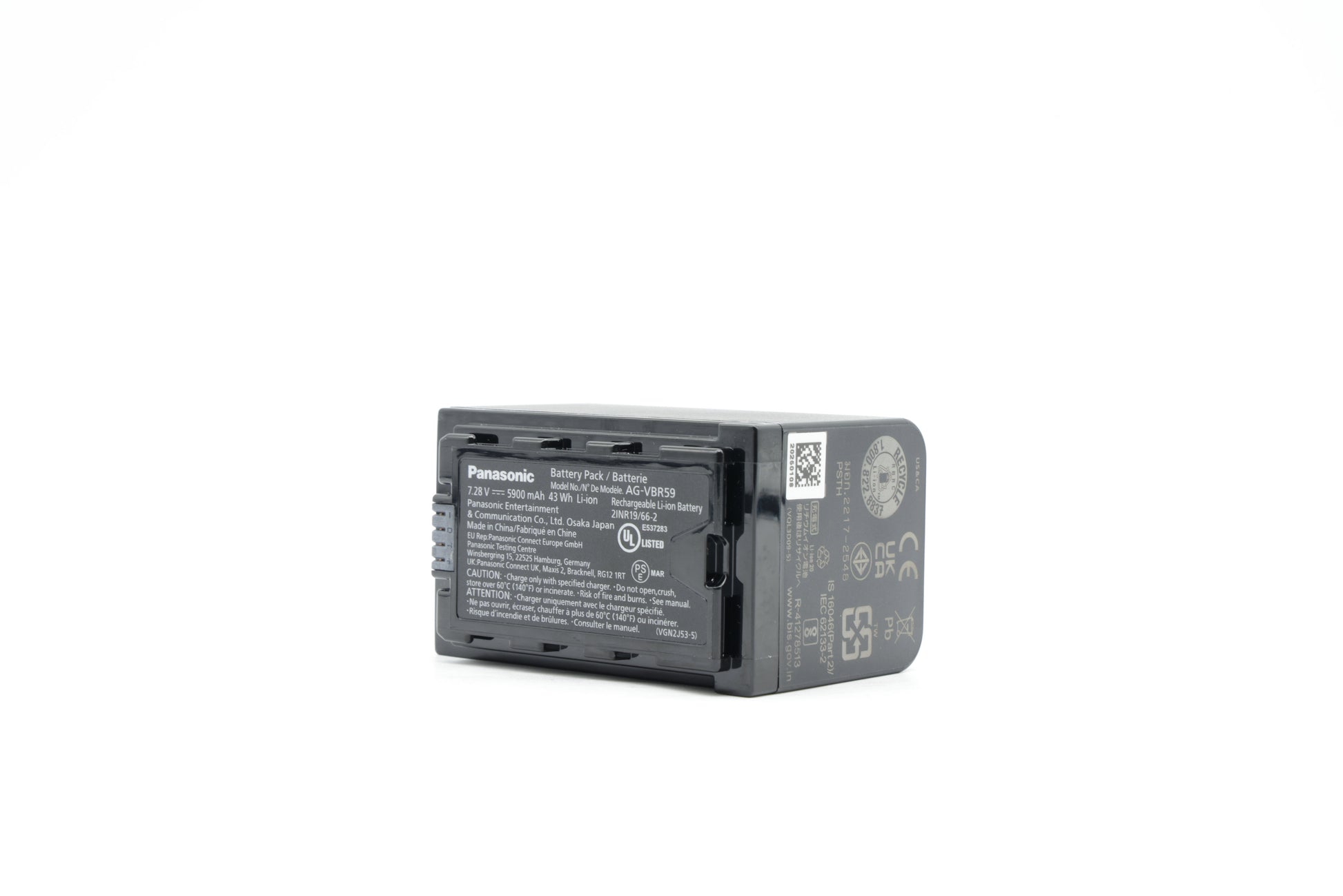 Panasonic HC-X1600 Camcorder - Near Mint Minus