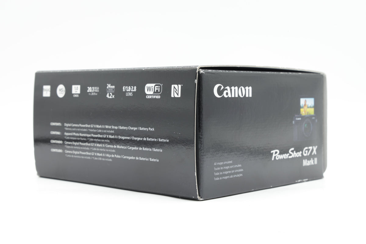 Canon PowerShot G7 X Mark II Compact Camera - Excellent Plus