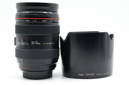 Canon EF 24-70mm f/2.8L USM Lens - Excellent Plus
