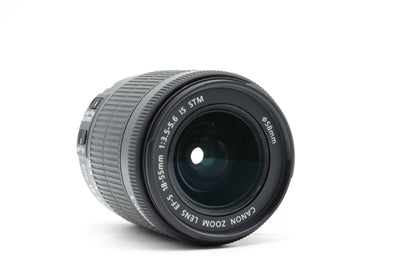 Canon EF-S 18-55mm f/3.5-5.6 IS STM Lens - Excellent Plus
